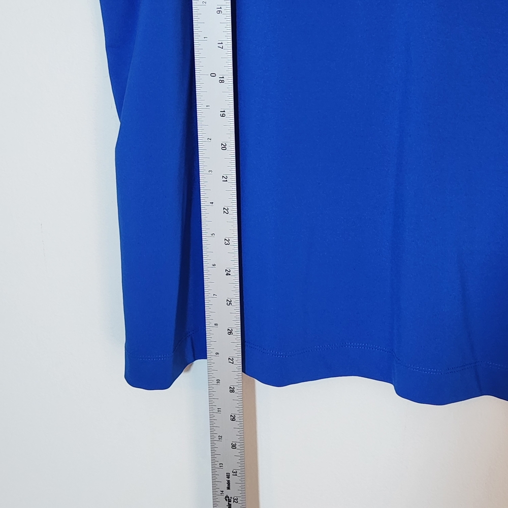 Callaway Womens Blue Golf Polo with Zipper Neckline Size XXL - Picture 8 of 9